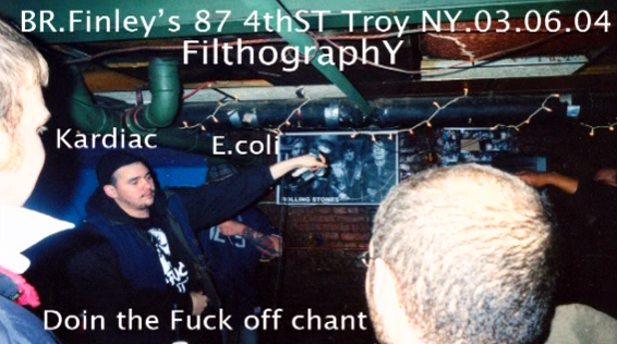FILTHOGRAPHY – TROY NY SHOW 2004